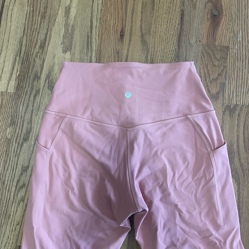 Lululemon High-Rise Pink Leggings - Picture 2 of 4